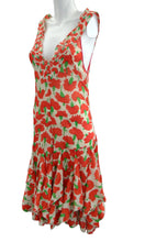 Vintage Sonia Rykiel Floral Summer Dress with Flounces, 1990s, UK10