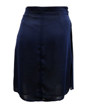 Annemie Verbeke Navy Pleated Skirt, UK8-10