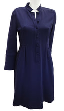 Diane von Furstenberg Purple Wool Shirt Dress UK10