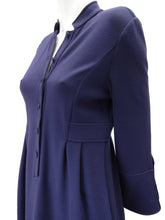 Diane von Furstenberg Purple Wool Shirt Dress UK10