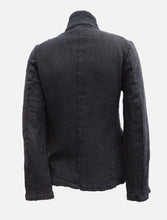 Comme des Garcons Charcoal Grey Unstructured Jacket, UK10-12