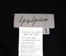 Yohji Yamamoto  Skirt with Chiffon Panel and Wrap Belt, UK10