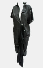 Junya Watanabe Silk and Lace Shirt Dress with Integral Cardigan, UK10