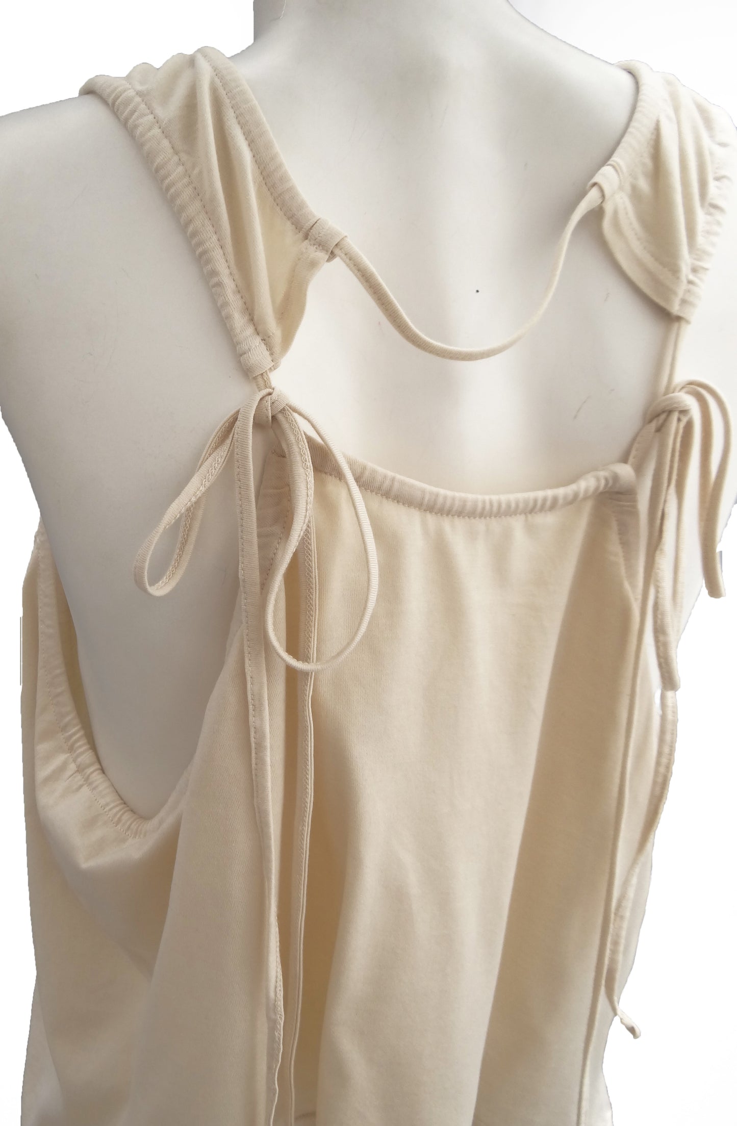 Marni Strappy Sun Top in Natural Cotton UK10-12