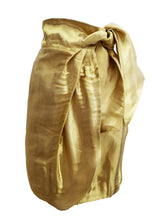 Issa Liquid Gold Organza Wrap Skirt, UK8-10