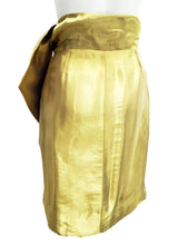 Issa Liquid Gold Organza Wrap Skirt, UK8-10