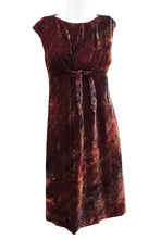 Anna Sui Shimmering Velvet Shift Dress, UK8