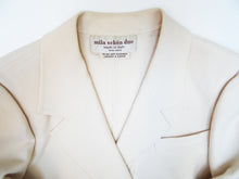 Vintage Mila Schön Cream Wool Skirt Suit, UK10