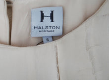 Halston Heritage Floaty Cream Shift Dress UK10