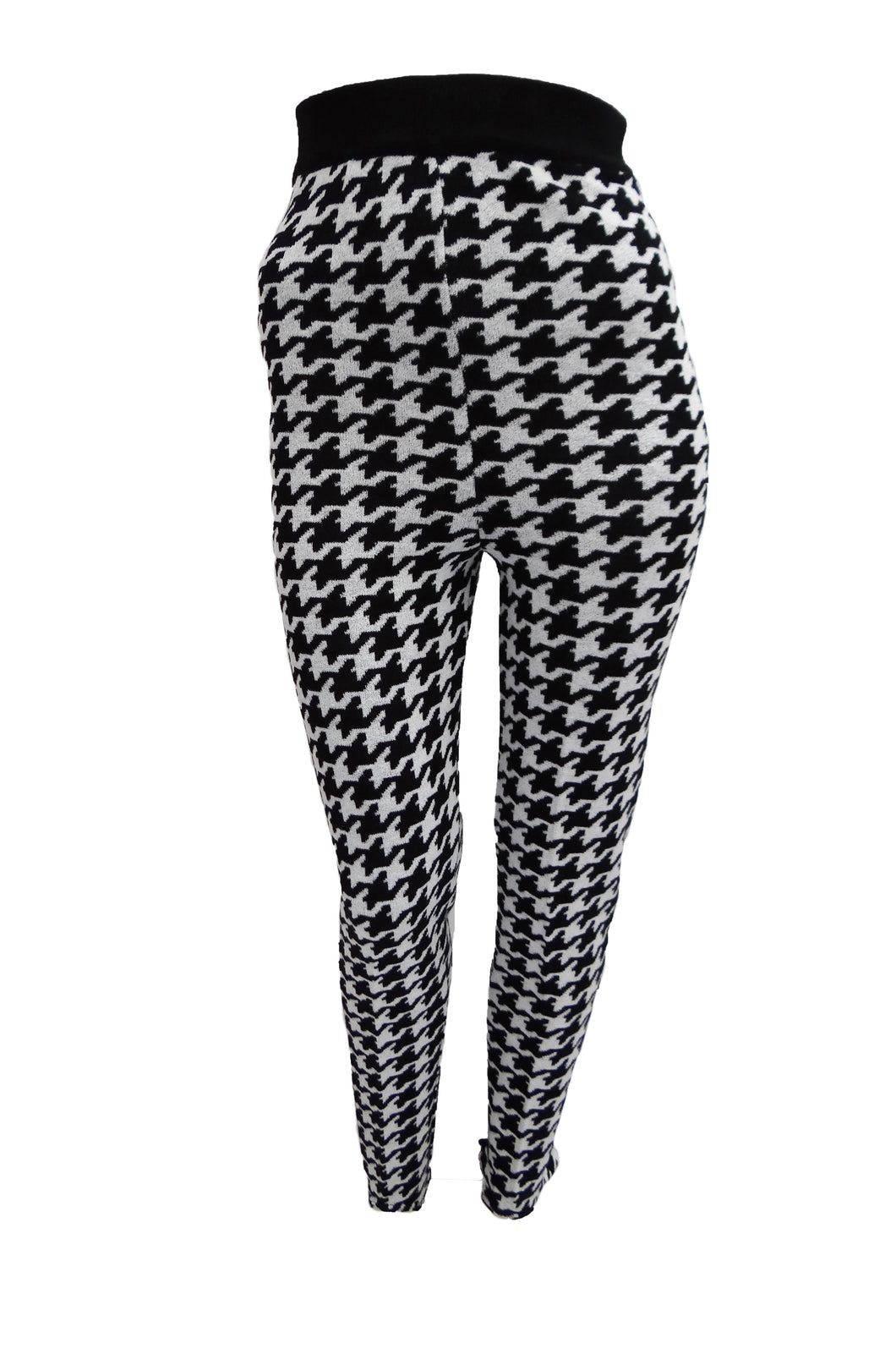 Traditional check tights