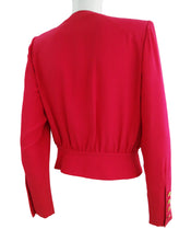 Sonia Rykiel Vintage Fuchsia Blouson Top / Jacket UK10