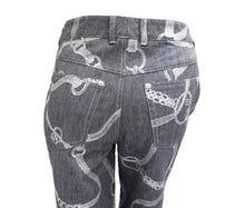 Escada Jeans with Chain and Belt Pattern, UK12