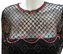 Valentino Beaded Lace Party Dress UK10