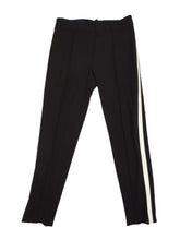Escada Straight Leg Trousers with White Stripe, UK12