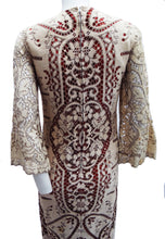 Vintage Quorum Caftan-style Lace Wedding Dress, 1964, UK8