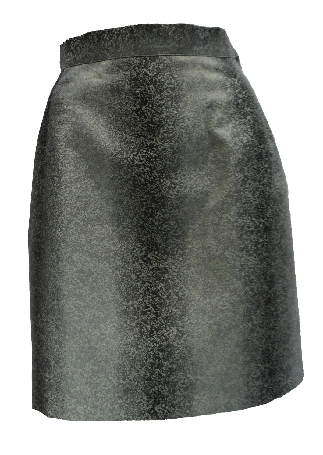 Vintage Ozbek Pencil Skirt in Mottled Brocade, 1990s, UK10-12