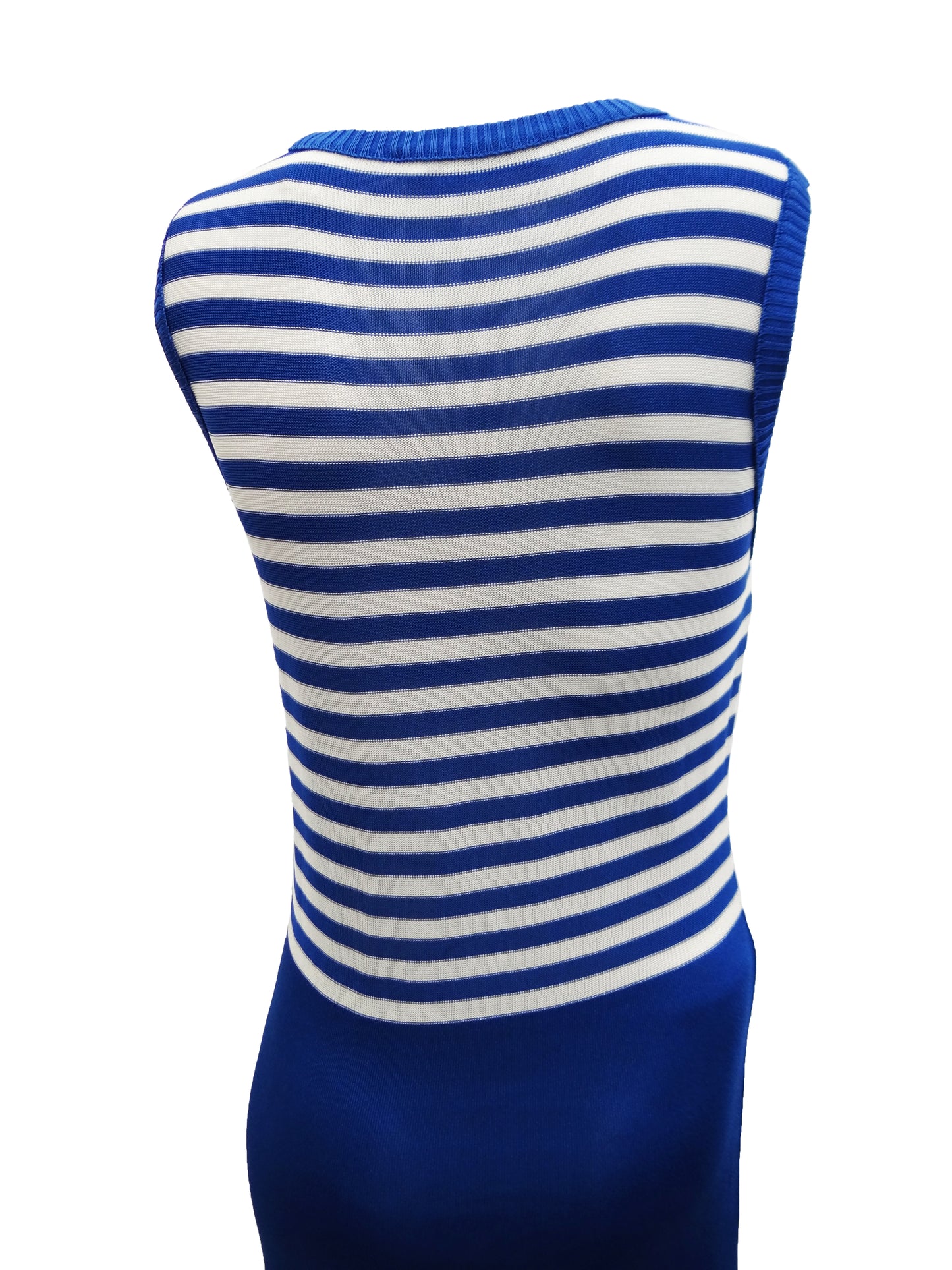 Sonia Rykiel Knitted Dress with Striped Top, UK12