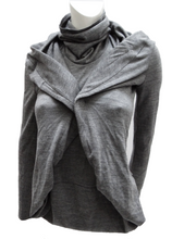 Junya Watanabe for Comme des Garcons Grey Polo Neck Jumper, UK10