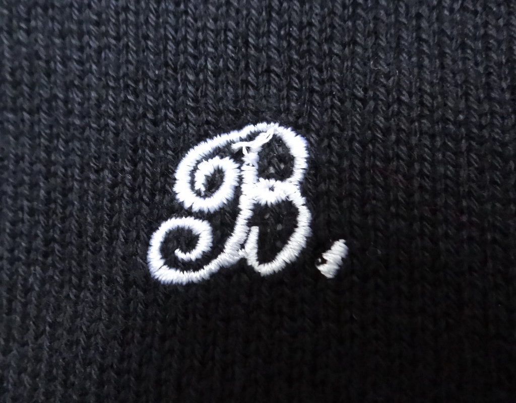 B Monogram Knitted Top, UK8-10 – Menage Modern Vintage