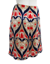 Prada Printed Skirt with Floral Motif, UK8