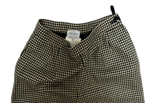 Valentino Houndstooth Wide Leg Trousers, UK12