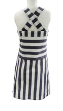 See by Chloe Sun Dress in Striped Cotton Canvas, UK12