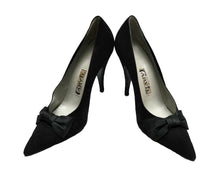 Carvil Paris Vintage Stiletto Court Shoes with Bows, UK40