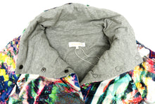 Escada Puffer Jacket in Psychedelic Fantasy Print, UK12