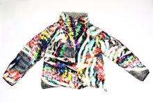 Escada Puffer Jacket in Psychedelic Fantasy Print, UK12