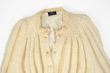 1980s Vintage Mohair Knit & Crochet Cardigan Jacket, UK10-14