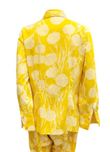 Lilly Pulitzer Bright Yellow Floral Pyjama Lounge Suit, UK12-14