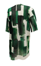 Celine Semi Sheer Tunic in Hand Painted Mulberry Silk Tricot, S