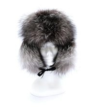 Harrods Trapper Hat in Brown Leather with Fur Lining