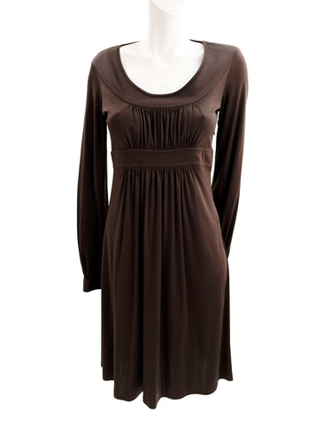 Michael Kors Brown Empire Line Dress, UK10