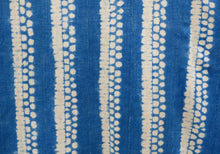 Vintage Indigo Shibori Dyed Handwoven Shawl with Fringe
