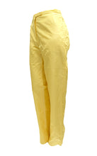 Donna Karan Vintage Straight Leg Trousers in Citrus Silk, UK10-12