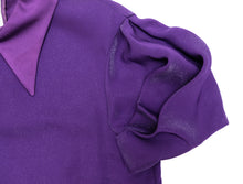 Miu Miu Shift Dress in Purple Lamé, UK10-12