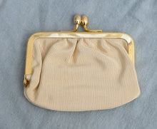 Judith Leiber Vintage Evening Bag in White Snakeskin with Jewelled Clasp