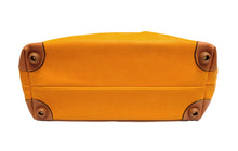 Bric's Travel Bag in Marigold Faux Leather, Medium