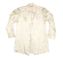 Christian Dior Vintage Pyjamas in Cream Silk Satin, S