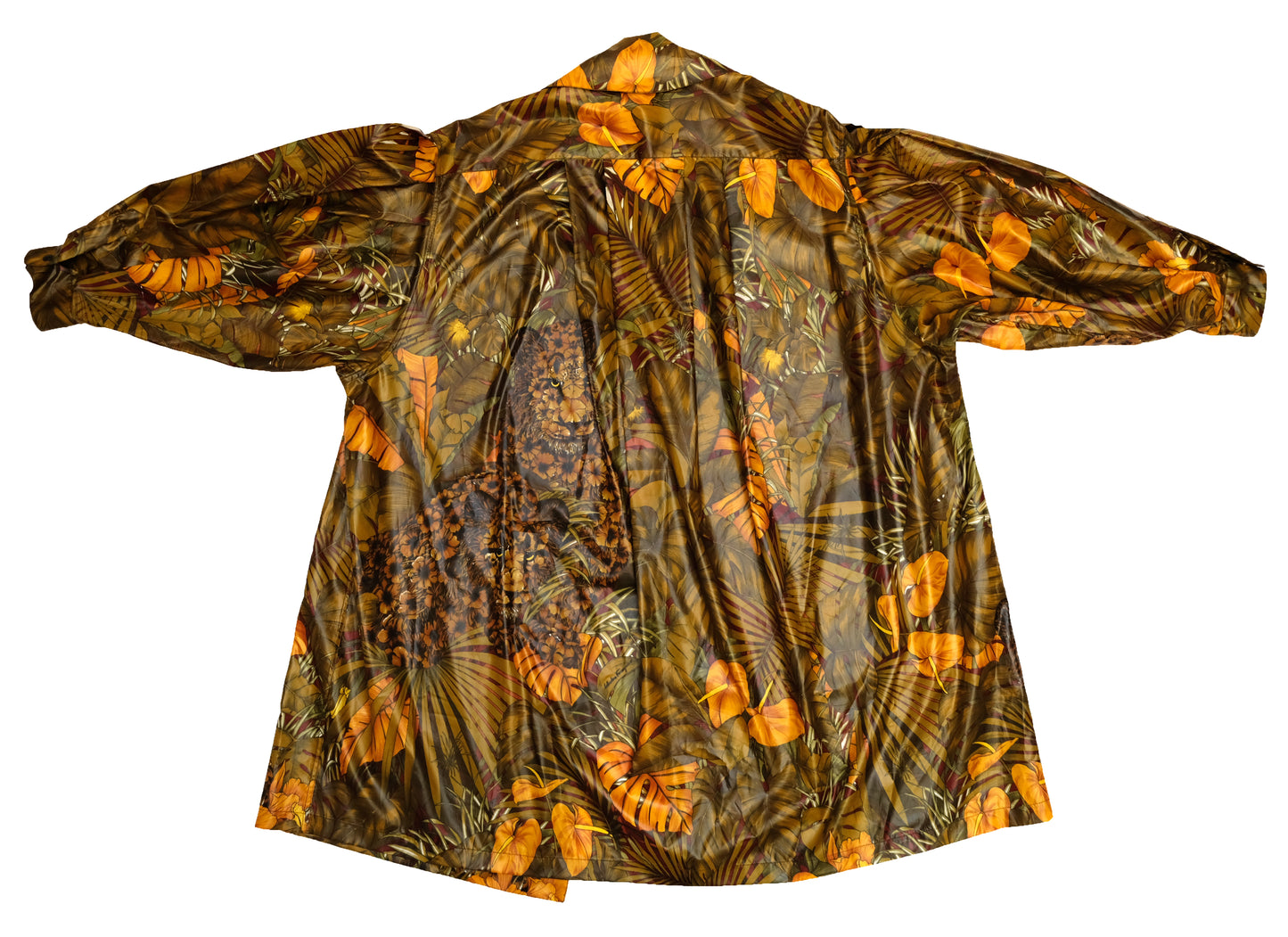 Salvatore Ferragamo Jungle Print Swing Coat, One Size