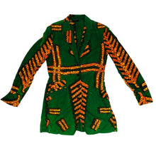Paul Smith Vintage Three Piece Trouser Suit in African Batik Print, UK12