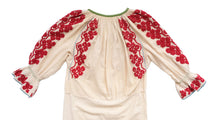 Vintage Hand Made Embroidered Folk Tunic, UK10