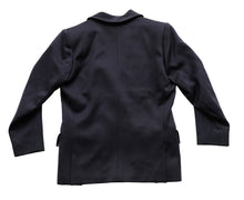 Yves Saint Laurent Rive Gauche Double Breasted Blazer in Black Wool, UK10