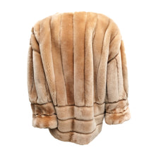 Trussardi Vintage Blouson Jacket in Blond Shearling, UK12