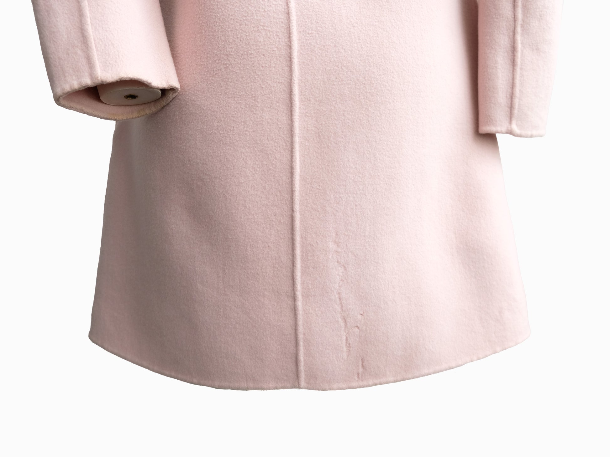 Joseph Princess Line Coat in Baby Pink Red Wool & Cashmere, UK8