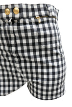 Gucci Vintage Gingham Hot Pants, UK10