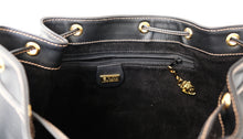 Gucci Vintage Bucket Bag in Black Leather, M