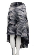 Handmade Felted Wool Asymmetric Skirt, UK10-12