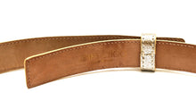 Jimmy Choo Silver Glitter Leather Belt, O/S